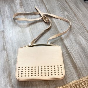 Cream crossbody